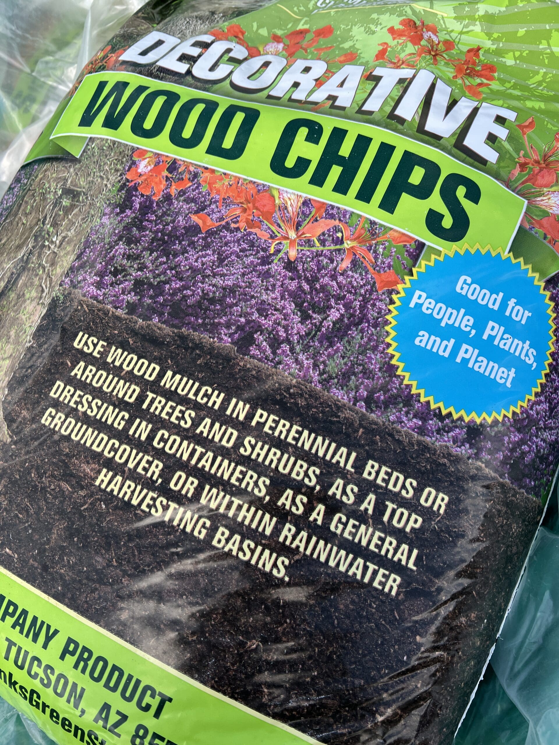 Invisible ink WOODLAND THE BASE chips 花台 Tank's Green Stuff Wood Mulch 2 Cu Ft Bag · Tucson Clean & Beautiful